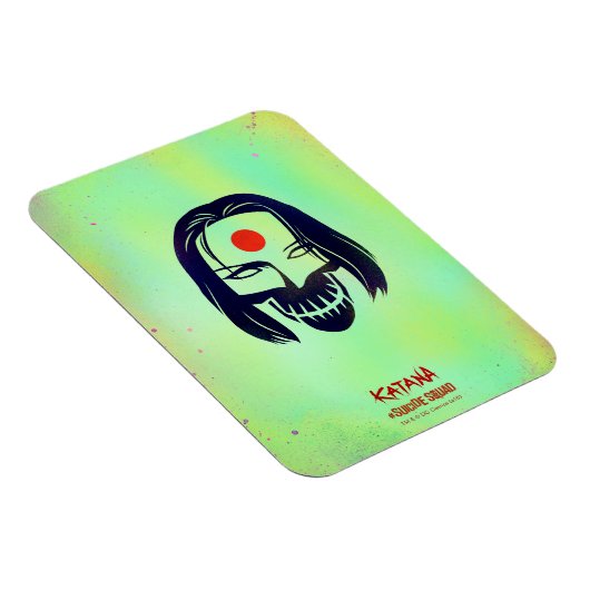 Suicide Squad | Katana Head Icon Magneet (Rechterzijde)