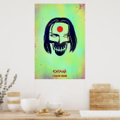 Suicide Squad | Katana Head Icon Poster (Keuken)