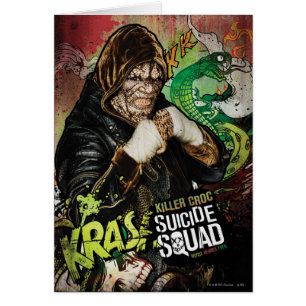 Suicide Squad   Killer Croc Character Graffiti