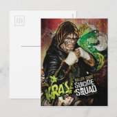 Suicide Squad | Killer Croc Character Graffiti Briefkaart (Voorkant / Achterkant)