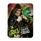 Suicide Squad | Killer Croc Character Graffiti Magneet (Verticaal)