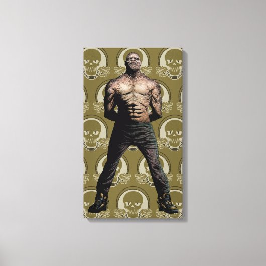 Suicide Squad | Killer Croc Comic Book Art Canvas Afdruk (Voorkant)