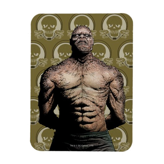 Suicide Squad | Killer Croc Comic Book Art Magneet (Verticaal)