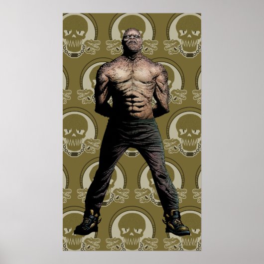 Suicide Squad | Killer Croc Comic Book Art Poster (Voorkant)