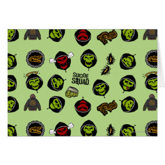 Suicide Squad | Killer Croc Emoji Pattern