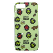 Suicide Squad | Killer Croc Emoji Pattern Case-Mate iPhone Case (Achterkant)