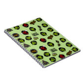 Suicide Squad | Killer Croc Emoji Pattern Notitieboek (Rechterzijde)