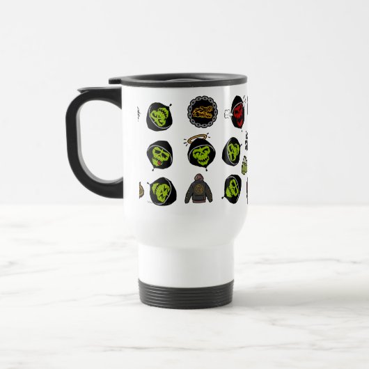 Suicide Squad | Killer Croc Emoji Pattern Reisbeker (Links)