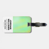 Suicide Squad | Killer Croc Head-pictogram Bagagelabel (Achterkant horizontaal)