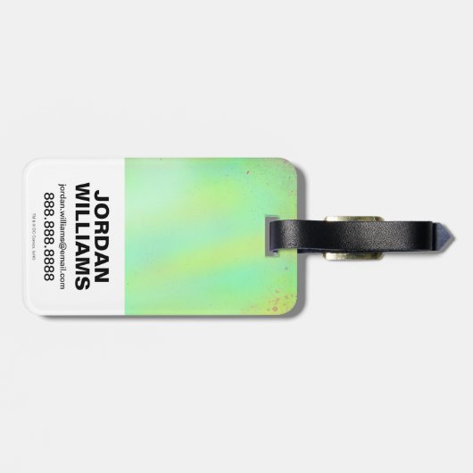 Suicide Squad | Killer Croc Head-pictogram Bagagelabel (Achterkant horizontaal)