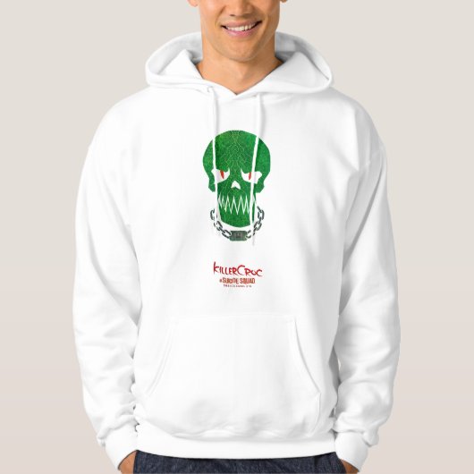 Suicide Squad | Killer Croc Head-pictogram Hoodie (Voorkant)
