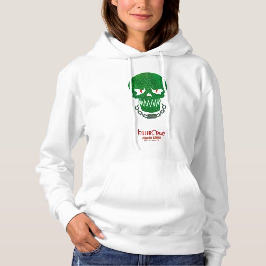 Suicide Squad | Killer Croc Head-pictogram Hoodie (Voorkant)