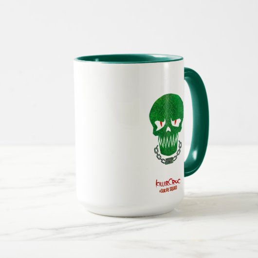 Suicide Squad | Killer Croc Head-pictogram Mok (Voorkant rechts)