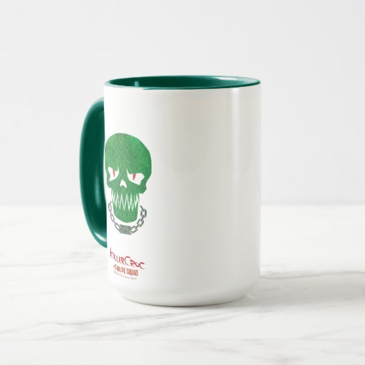 Suicide Squad | Killer Croc Head-pictogram Mok (Voorkant links)