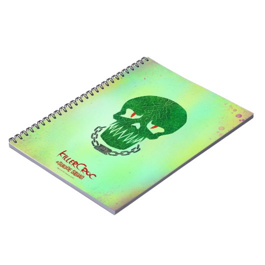 Suicide Squad | Killer Croc Head-pictogram Notitieboek (Linkerzijde)