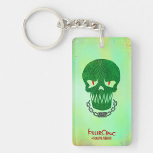 Suicide Squad   Killer Croc Head-pictogram Sleutelhanger