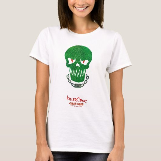 Suicide Squad | Killer Croc Head-pictogram T-shirt (Voorkant)