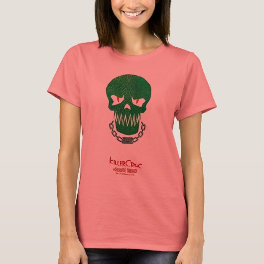 Suicide Squad | Killer Croc Head-pictogram T-shirt (Voorkant)