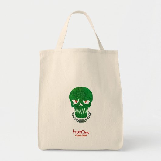 Suicide Squad | Killer Croc Head-pictogram Tote Bag (Voorkant)