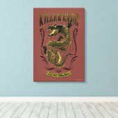 Suicide Squad | Killer Croc Tattoo Canvas Afdruk (Insitu (Houten vloer))