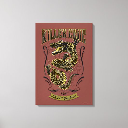 Suicide Squad | Killer Croc Tattoo Canvas Afdruk (Voorkant)