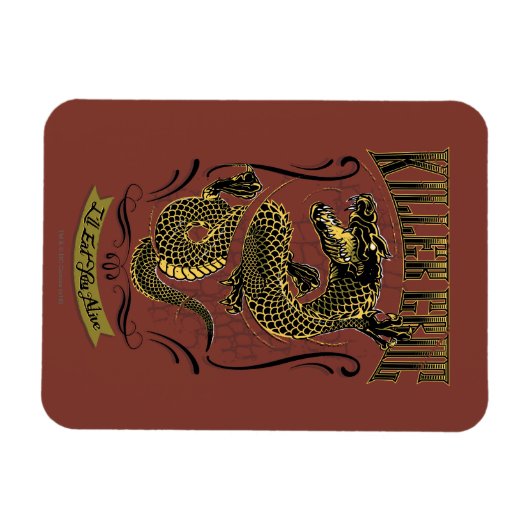 Suicide Squad | Killer Croc Tattoo Magneet (Horizontaal)