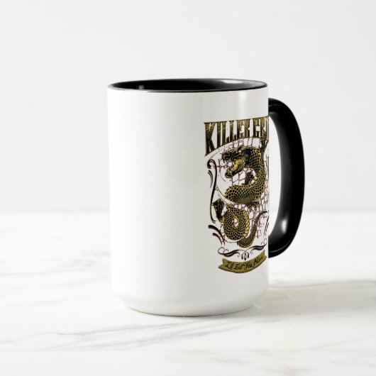 Suicide Squad | Killer Croc Tattoo Mok (Voorkant rechts)