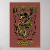 Suicide Squad | Killer Croc Tattoo Poster (Voorkant)