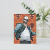 Suicide Squad | Kunst in Comic Book El Diablo Briefkaart (Staand voorkant)
