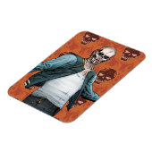 Suicide Squad | Kunst in Comic Book El Diablo Magneet (Linkerzijde)