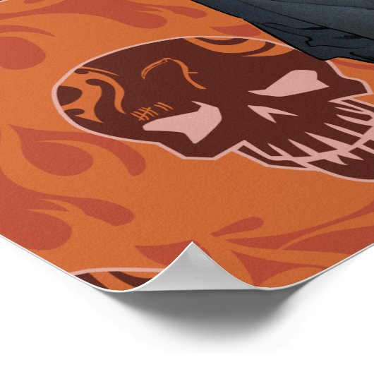 Suicide Squad | Kunst in Comic Book El Diablo Poster (Hoek)