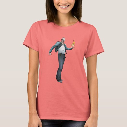 Suicide Squad | Kunst in Comic Book El Diablo T-shirt (Voorkant)