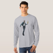 Suicide Squad | Kunst in Comic Book El Diablo T-shirt (Voorkant volledig)
