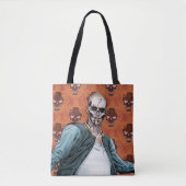 Suicide Squad | Kunst in Comic Book El Diablo Tote Bag (Voorkant)