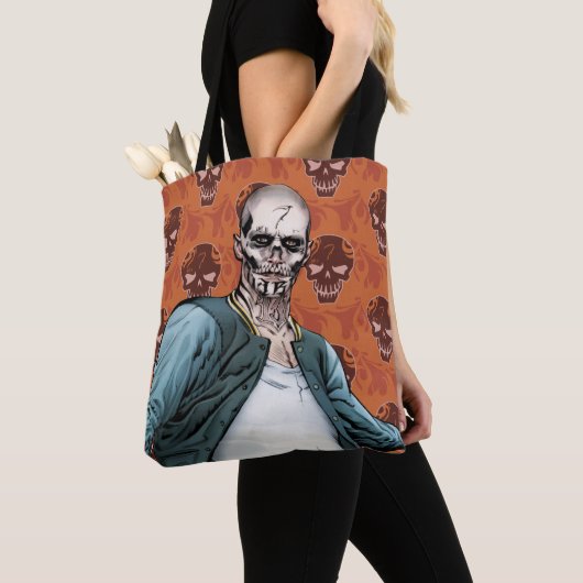 Suicide Squad | Kunst in Comic Book El Diablo Tote Bag (Dichtbij)