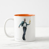 Suicide Squad | Kunst in Comic Book El Diablo Tweekleurige Koffiemok (Links)