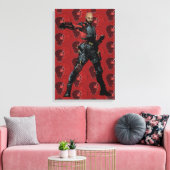Suicide Squad | Kunst voor kunstboeken in dagboeke Canvas Afdruk (Insitu (Woonkamer))