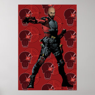Suicide Squad Kunst voor kunstboeken in dagboeke Poster