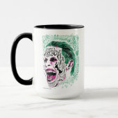 Suicide Squad | Laughing Joker Head Sketch Mok (Links)