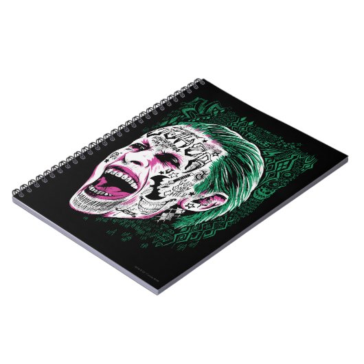 Suicide Squad | Laughing Joker Head Sketch Notitieboek (Linkerzijde)
