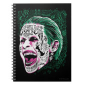 Suicide Squad | Laughing Joker Head Sketch Notitieboek (Voorkant)
