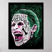 Suicide Squad | Laughing Joker Head Sketch Poster (Voorkant)