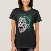 Suicide Squad | Laughing Joker Head Sketch T-shirt (Voorkant)