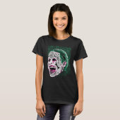 Suicide Squad | Laughing Joker Head Sketch T-shirt (Voorkant volledig)