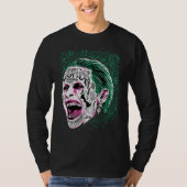 Suicide Squad | Laughing Joker Head Sketch T-shirt (Voorkant)