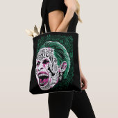 Suicide Squad | Laughing Joker Head Sketch Tote Bag (Dichtbij)
