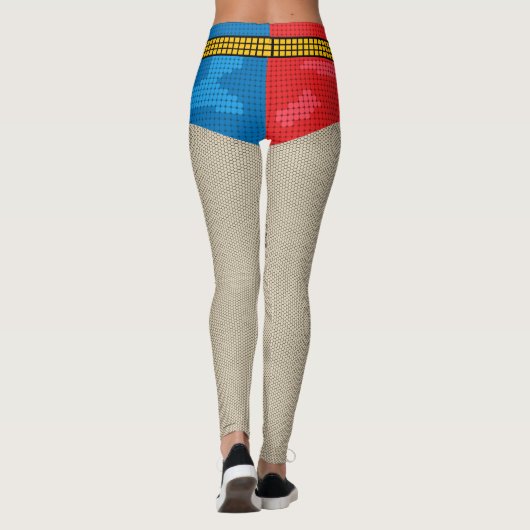 Suicide Squad | Leggings Harley Quinn (Achterkant)