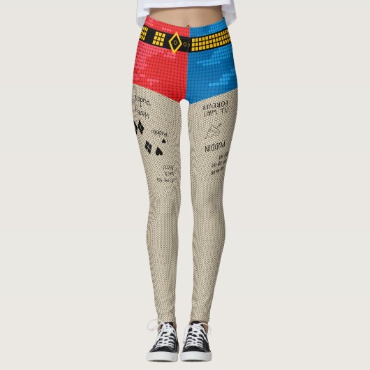Suicide Squad | Leggings Harley Quinn (Voorkant)
