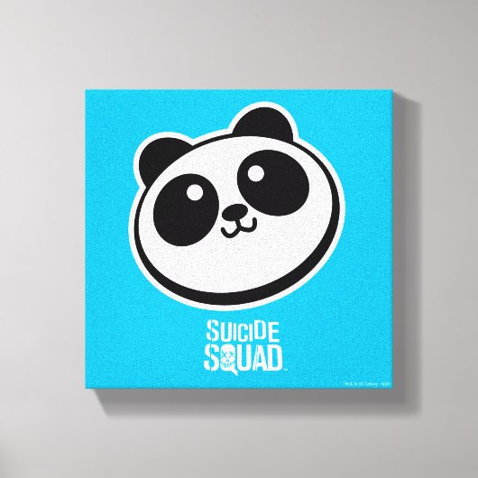 Suicide Squad | Logo Panda Purveyors Canvas Afdruk (Voorkant)