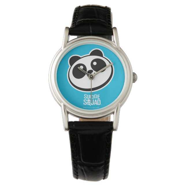 Suicide Squad | Logo Panda Purveyors Horloge (Voorkant)